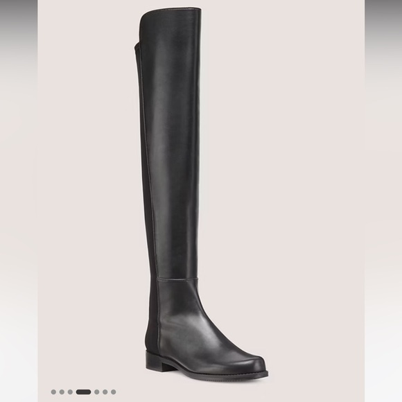 Stuart Weitzman 5050 leather over-the-knee boot size 8.5 - Picture 3 of 14